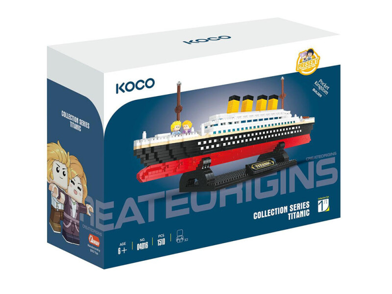 Koco Stavebnice mini Titanic 1510ks 